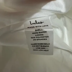 Lulus Ivory Cut Out Maxi Dress M Cottagecore‎ Tie-Strap Celestial Smocked Tiered thumbnail 13