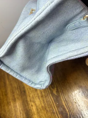 Luv Betsy Johnson faux Jean purse thumbnail 5