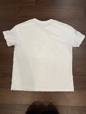 Nike Oversized White Cheetah Print T-Shirt Size Small - C1 thumbnail 7