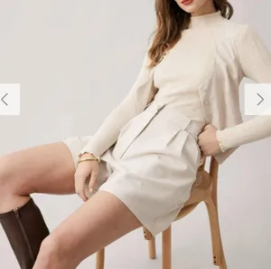 RIHOAS The Apricot High Waisted Wide Leg Shorts 3 thumbnail 2