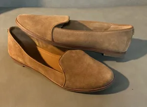 UGG Women's Suede Loafers in Tan thumbnail 1