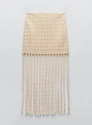 ZARA Crochet Skirt thumbnail 10
