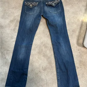 Premiere by rue21 Boot Cut Jeans Blue Size undefined thumbnail 2