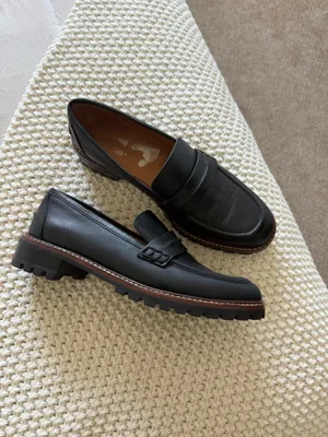 Madewell The Corinne Lugsole Loafers - black size 8 thumbnail 8