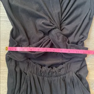 ALEXANDER WANG Cotton Jersey Twist Front Muscle Dress Medium thumbnail 12