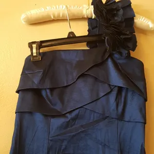 One Shoulder Ruffle Dress thumbnail 3
