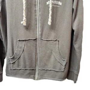 Ocean‎ Beach Cali Love San Francisco Zip Up Hoodie Size XL thumbnail 8