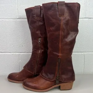 New Kork-Ease Kayla II Knee High Boot Brown Sz 6.5 Cowboy 7308318 tall riding thumbnail 7