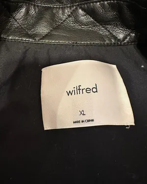 Aritzia Leather Shirt Jacket thumbnail 4