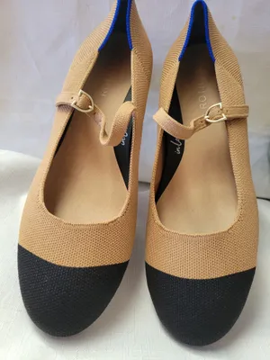 Rothy's Wome's Mary Jane Block Heel Pumps Camel Tan Size 9.5 thumbnail 14