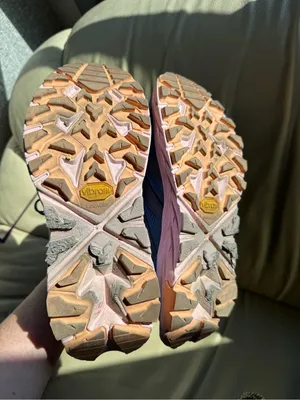 HOKA Anacapa Breeze Low Women’s 6 Blue Pink Trail Hiking Vibram Megagrip Outdoor thumbnail 6