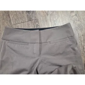 Express Beige/Gray Pants Suit Editor Trousers + Matchin Blazer Jacket Set XS/S thumbnail 4