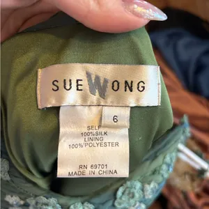 Sue Wong Silk Fairy Beaded Dress thumbnail 4