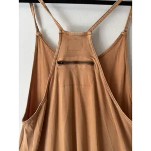 Free People FP Movement Hot Shot One Piece Romper Jumpsuit Toasted Coconut Sz XS thumbnail 6