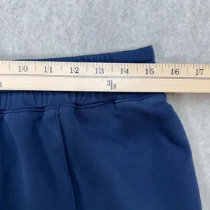 Wide Leg Sweatpants Women 2XL Pinspark Blue Athleisure Loungewear Minimalist thumbnail 5