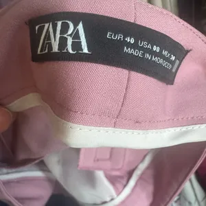 Zara Soft Pink Cropped Women's Pants thumbnail 4