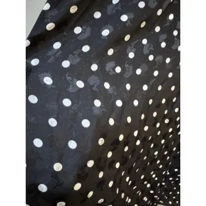 Kate Spade Polka Dot Silk Blend Midi Skirt Black White Cabana Size 2! thumbnail 5