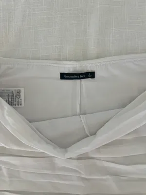Abercrombie White Skort thumbnail 3