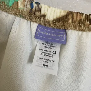 Laura Scott Animal Print Skirt Medium Pleated Patchwork Bohemian Boho Festival Artsy Y2K thumbnail 3