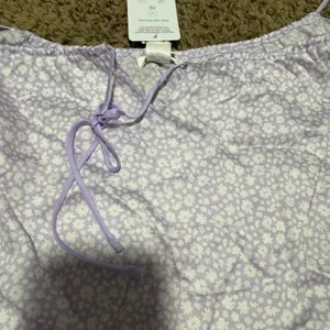 PINK - Victoria's Secret Lavender Floral Women's Sleepwear Set thumbnail 3