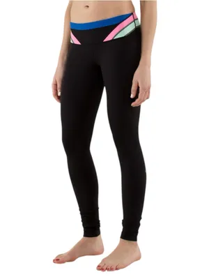 Lululemon RARE Women’s Size 10 Quilt Reversible Black Wunder Under Leggings thumbnail 2