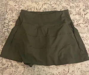 Dark Green Athletic Skirt thumbnail 1