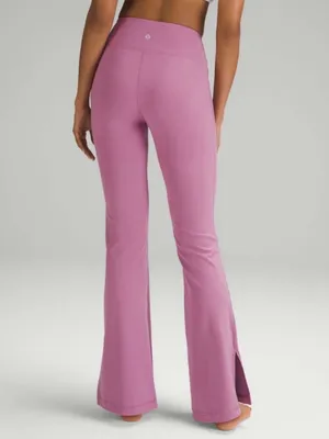 Lululemon Groove Super-high-rise Flared Pant Split Hem in Velvet Dust thumbnail 2