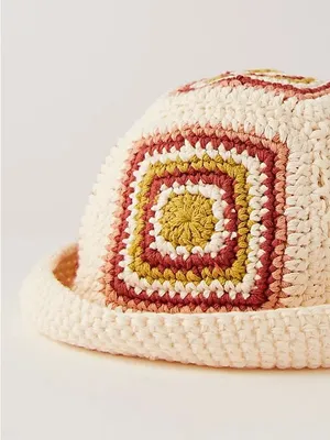 Free People Sofie Crochet Bucket Hat thumbnail 4