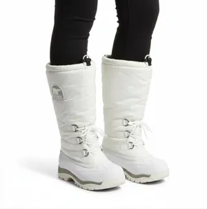 SOREL Snowlion Insulated Knee High Winter Boots Sz 9 White Cozy Stylish Durable thumbnail 14