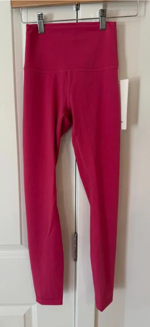 Lululemon Align High-Rise Lululemon Align High-Rise Leggings Pink Women's Size 2 thumbnail 1