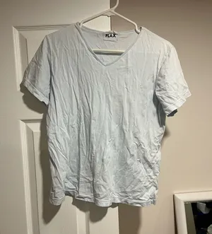 FLAX t shirt light blue thumbnail 1