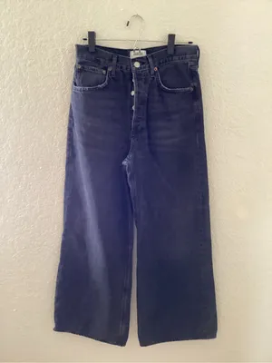 AGOLDE Dame High-Rise Wide-Leg Jeans thumbnail 3