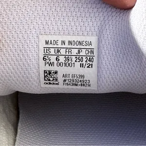 Adidas Superstar Triple White Sneakers Women’s 6.5 Leather Shell Toe thumbnail 4