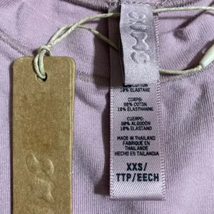 SKIMS Cotton Jersey Long Sleeve T-Shirt thumbnail 4