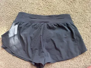 CALIA by Carrie Underwood Charcoal Gray Layered Athletic Shorts thumbnail 3