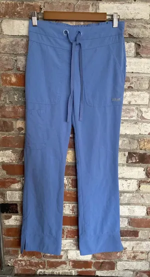 Grey's Anatomy by Barco Signature Drawstring Scrub Pants Light Blue XXS thumbnail 1