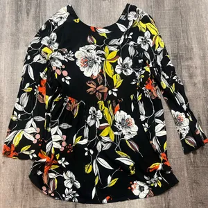 FREE PEOPLE Bella Floral Print Tunic/Dress thumbnail 11