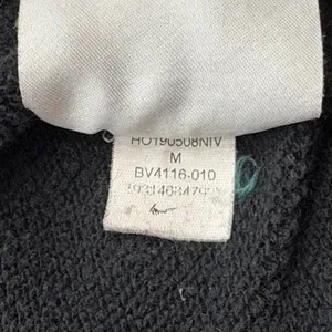 Nike Hoodie Women M Black Funnel Neck Essential Fleece Pullover BV4116 Gym Yoga thumbnail 7