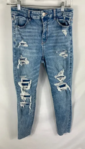 American Eagle Ne(x)t Level Stretch Curvy Hi Rise Jegging Size 8 R thumbnail 1