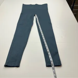 Blanqi Everyday Maternity Belly Support Legging‎ Womens Medium Blue Grey Gray thumbnail 4