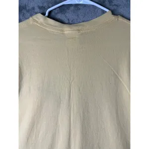 Vintage‎ Disney Tigger Pocket Tee Embroidered Butterflies Flowers Yellow Large thumbnail 4