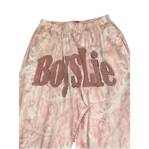 Boys Lie Pink Camo Manhunt Racer Hoodie And Kimmy Joggers Oversized XS/S Viral thumbnail 9