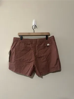 NWT Vuori vintage Ripstop shorts duraterra Marsala outdoor hiking XXL VW385 thumbnail 8