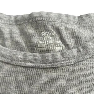Aerie Gray Short Sleeve Basic Tee thumbnail 3