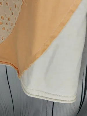 Oli & Hali Layered Heart Patchwork Relaxed Fit Shabby Chic Boho Cottagecore Top thumbnail 3