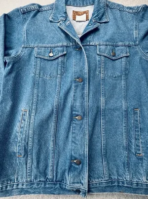 Vintage Delta Blues Jeans wear Denim Jacket Coat - Women's Size 1X‎ NWT 90s thumbnail 1