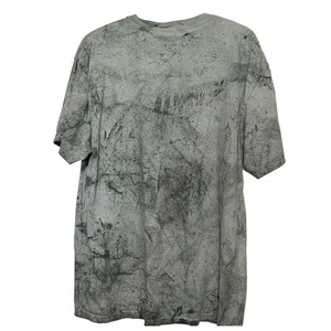 Comfort Colors Women's Gray Marbled Yellow T-Shirt Horse Mountains Size 2XL thumbnail 2