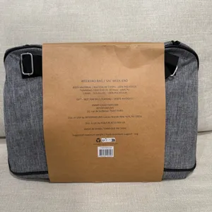 Jimmy Choo Parfums Gray Black Weekend Bag thumbnail 2