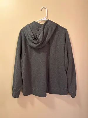 Nike Dark Gray Quartet Zip Hoodie- Medium- Dark Grey thumbnail 2