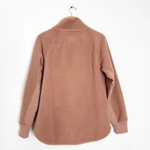 Abercrombie & Fitch Quilted Fleece Snap Pullover – Women’s Large thumbnail 2